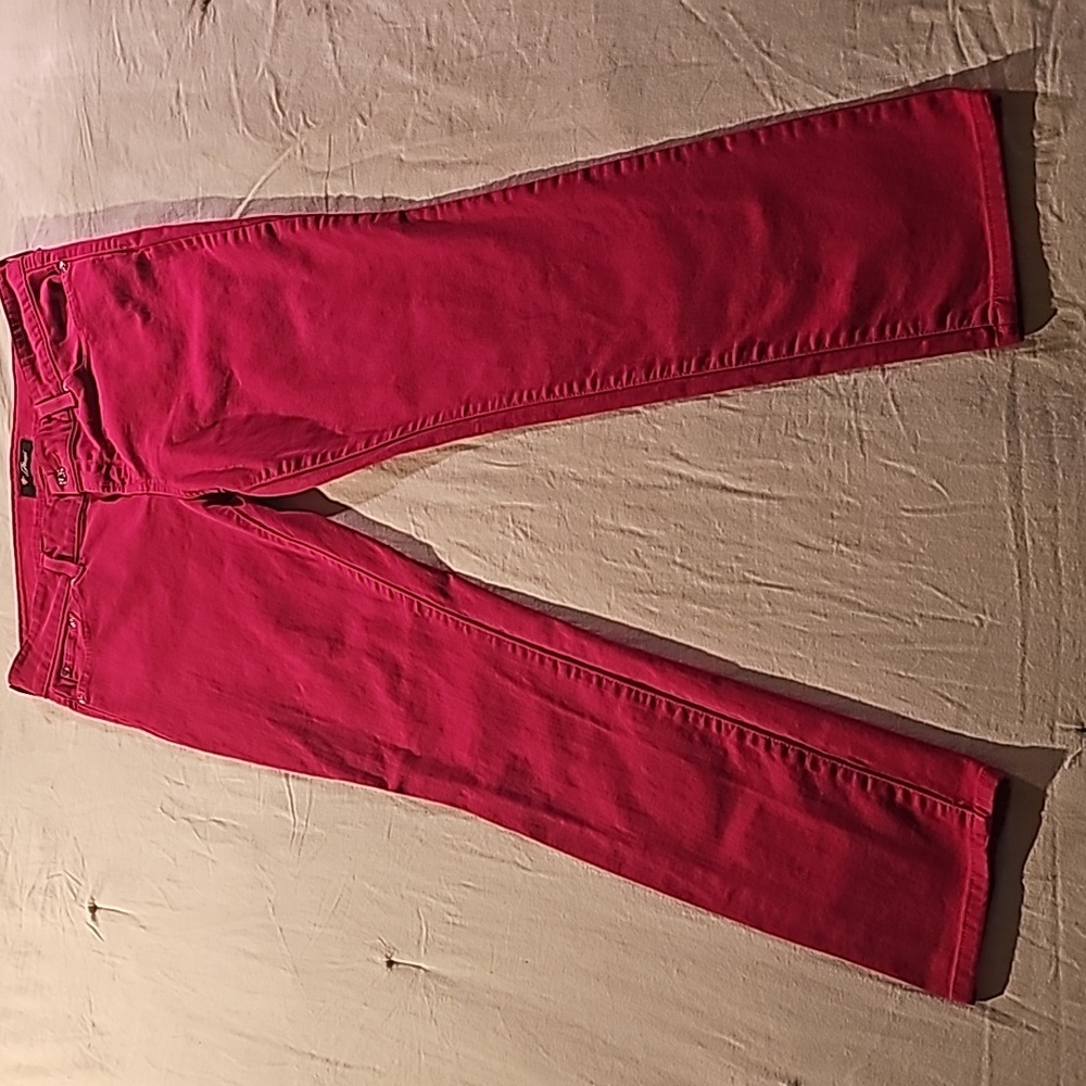 Woman's, Guess Jeans,  size 34 , color red - Picture 3 of 9